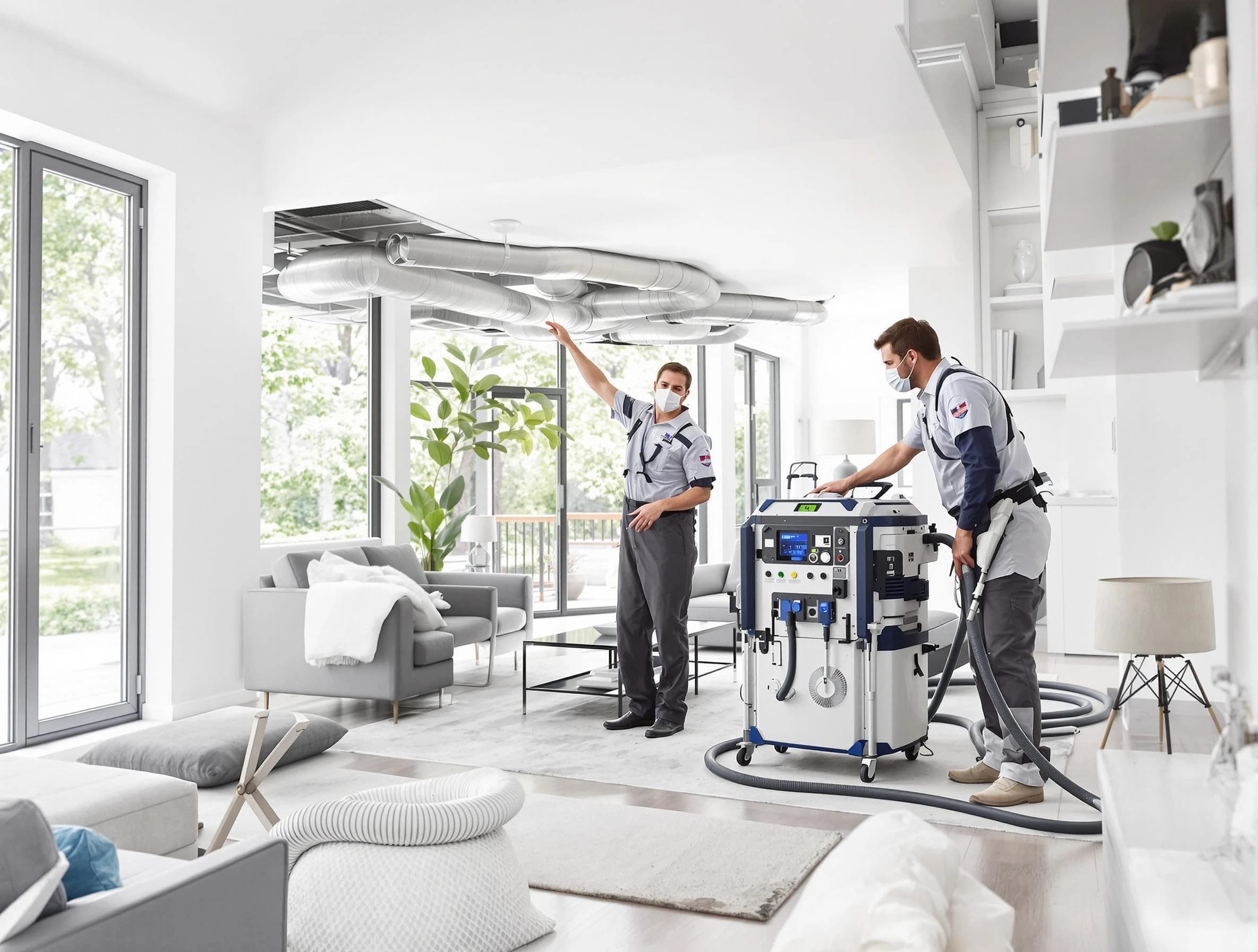 Grantsville Air Duct Cleaning professional conducting pure air duct cleaning with state-of-the-art equipment in Grantsville