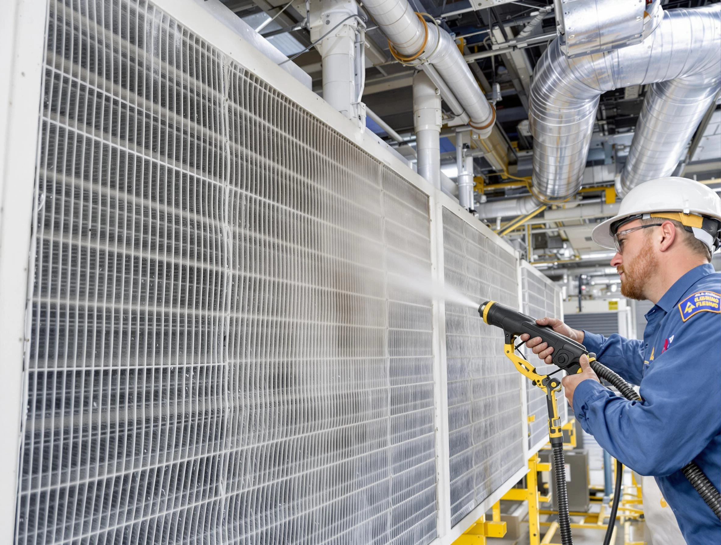 Professional commercial coil cleaning by Grantsville Air Duct Cleaning in Grantsville