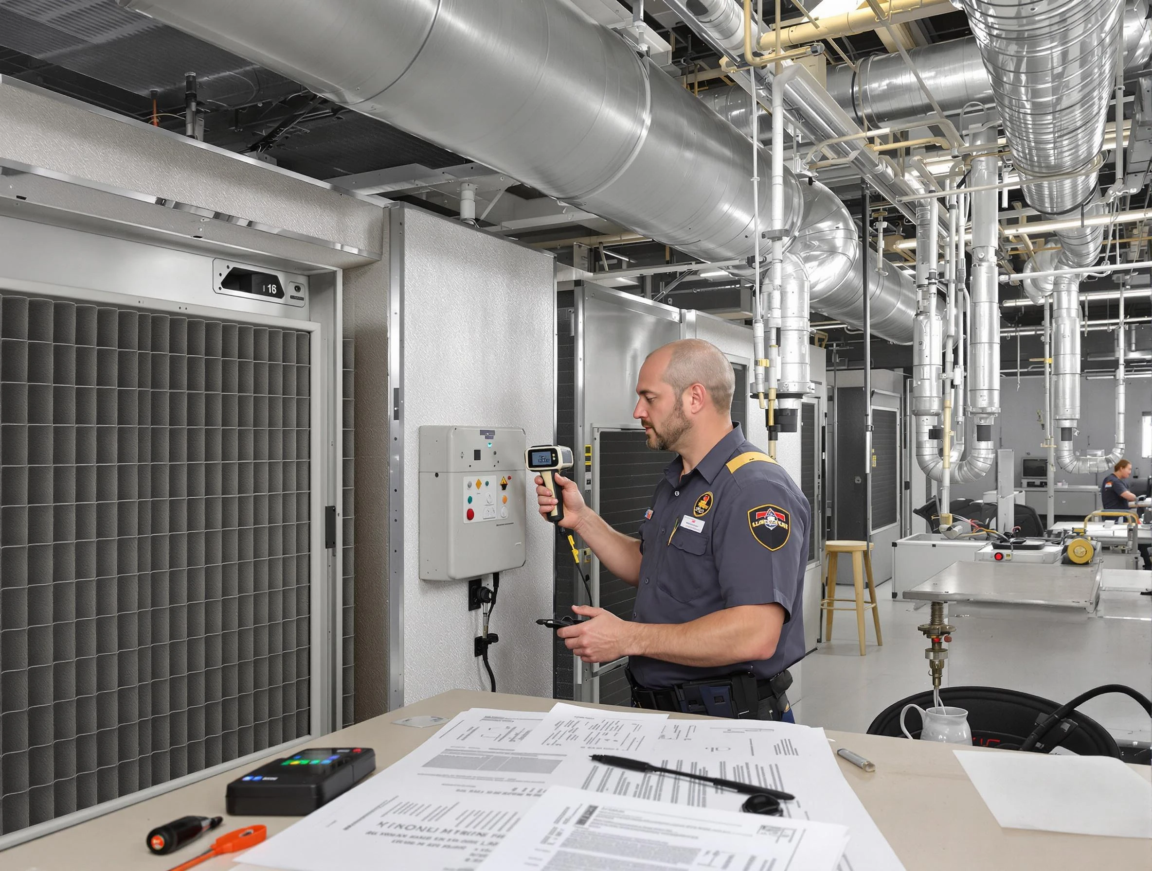 Professional filter system inspection by Grantsville Air Duct Cleaning in Grantsville